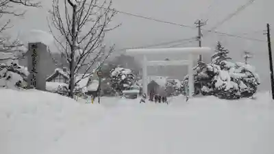 相馬妙見宮　大上川神社の鳥居