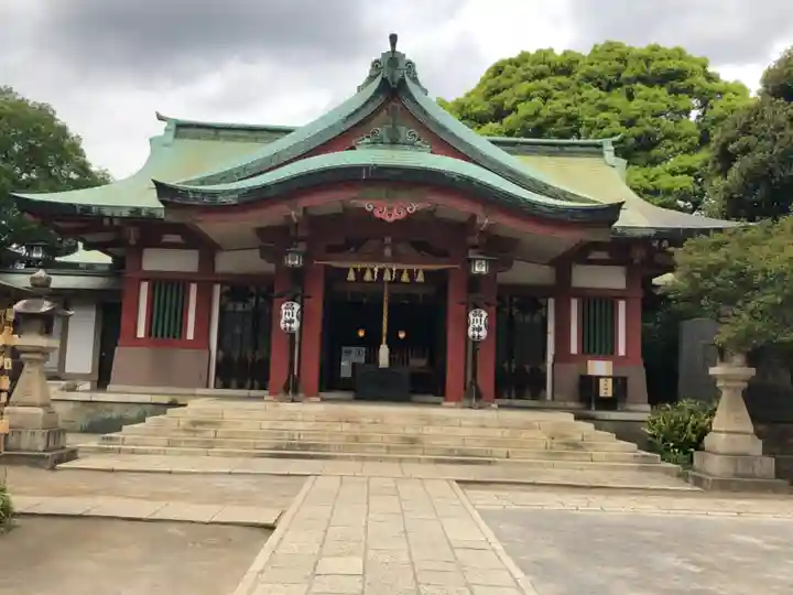 品川神社の本殿・本堂