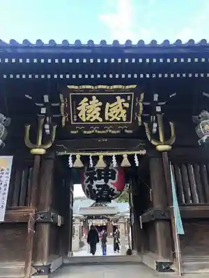櫛田神社の山門・神門