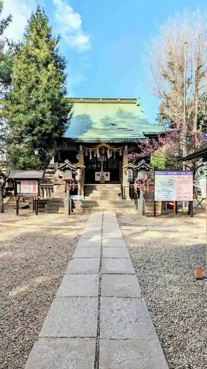 上目黒氷川神社の本殿・本堂