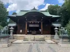 溝旗神社（肇國神社）の本殿