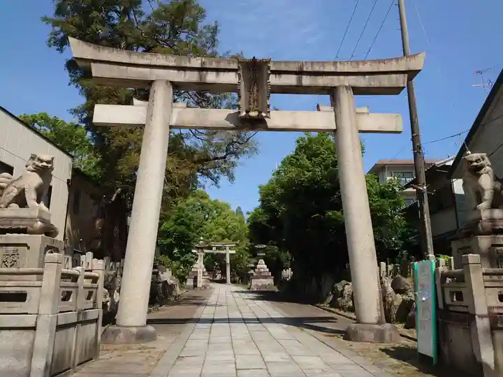 藤森神社の鳥居