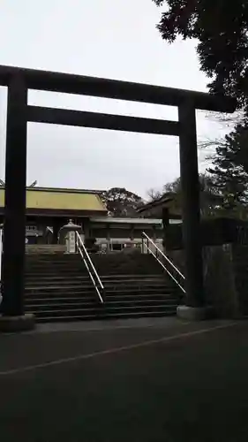 千葉縣護國神社の鳥居