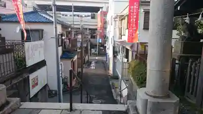 石川町諏訪神社の周辺