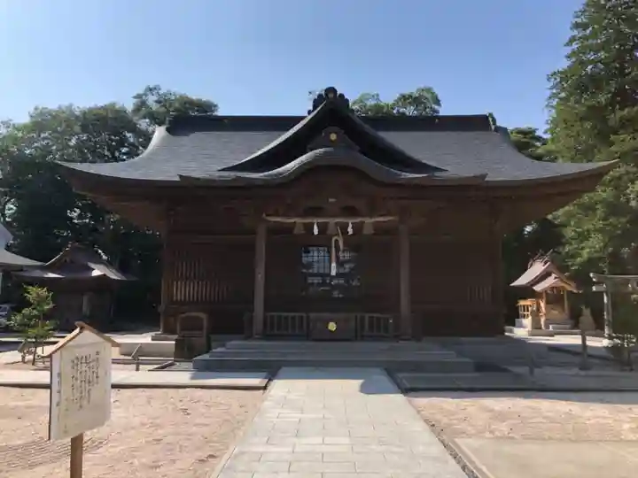 松江神社の本殿・本堂