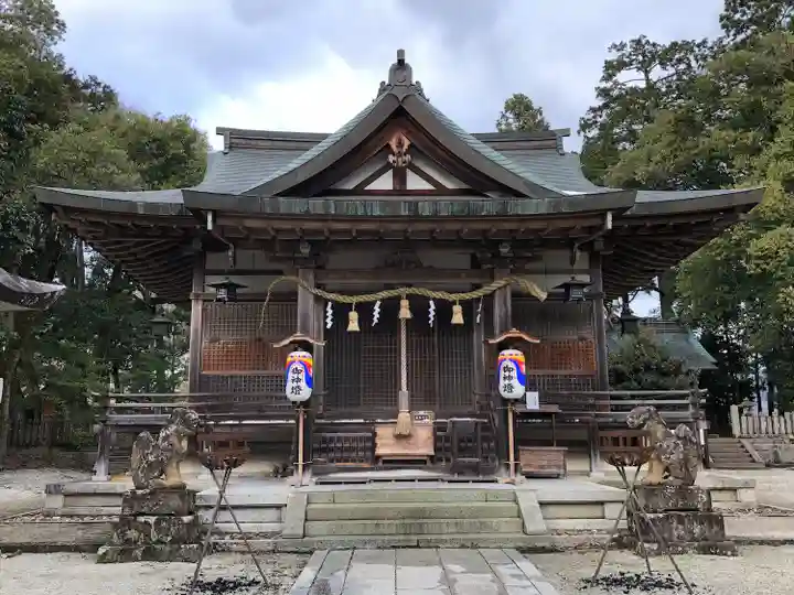 中嶋神社の本殿・本堂