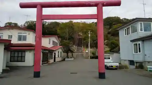 白糠厳島神社の鳥居