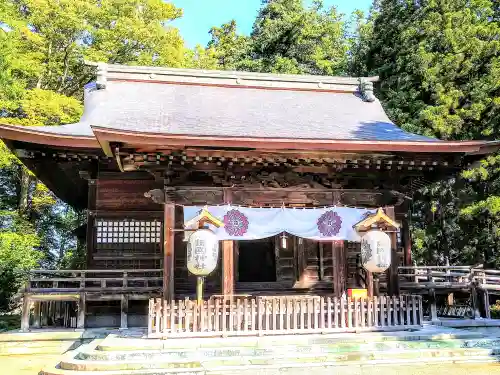 青森縣護國神社の本殿・本堂