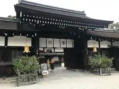 賀茂御祖神社(下鴨神社)の山門・神門