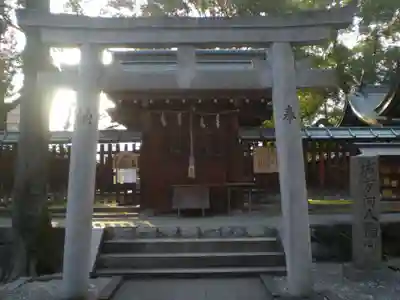 難波大社 生國魂神社の鳥居