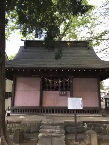 稲荷社の本殿・本堂