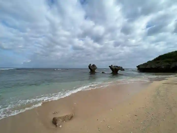 ハート岩恋守神社の景色