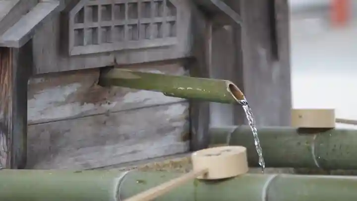 平野神社の手水舎