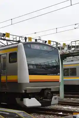 新城神社の周辺