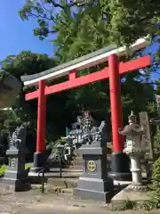 七狩長田貫神社の鳥居