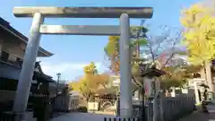 五條天神社の鳥居