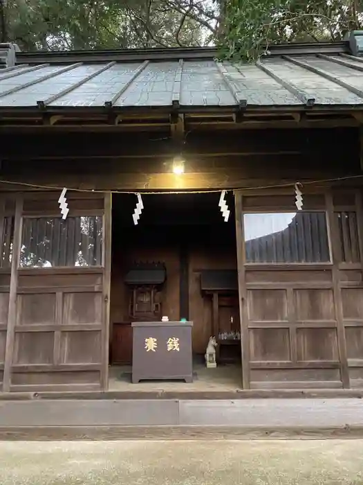 五社神社の本殿