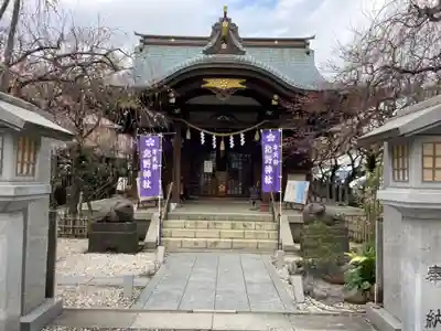 牛天神北野神社の本殿・本堂