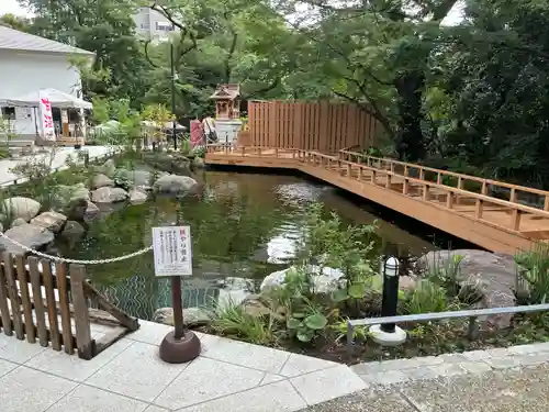 愛宕神社の庭園