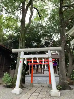 多摩川浅間神社の鳥居