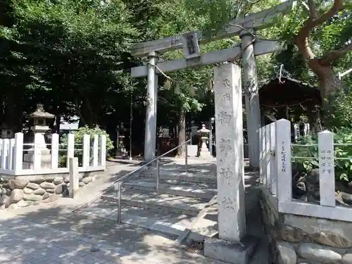 物部神社の鳥居