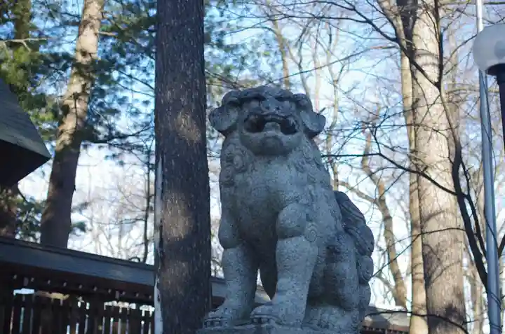 帯廣神社の狛犬