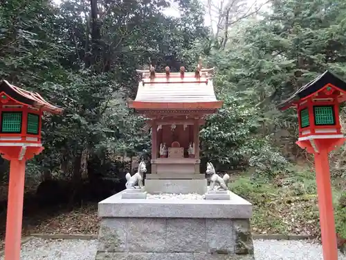 高鴨神社の末社