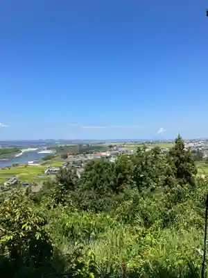 妙見神社の景色