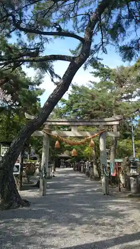 建部大社の鳥居