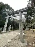 火男火賣神社(下宮)の鳥居