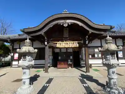 比佐豆知神社の本殿・本堂