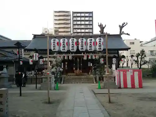 敷津松之宮　大国主神社の本殿