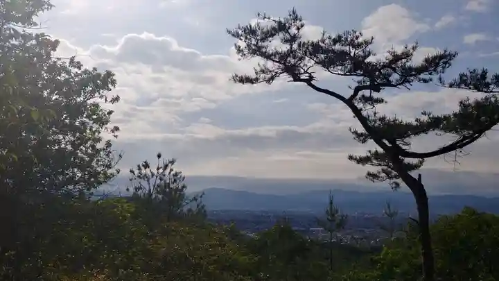霊山寺(仁和寺塔頭)の景色