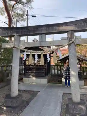 行田八幡神社の鳥居
