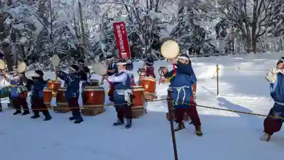 上川神社の初詣