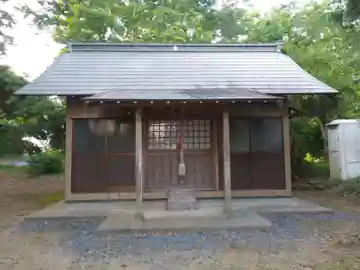 産土明神の本殿・本堂