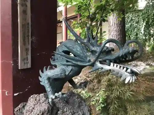 品川貴船神社の手水舎