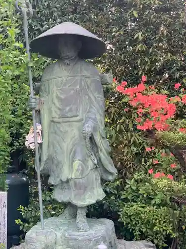 常性寺の像