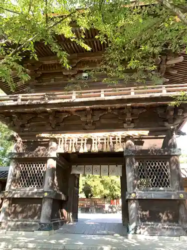 香椎宮の山門・神門
