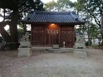 高津社の本殿・本堂