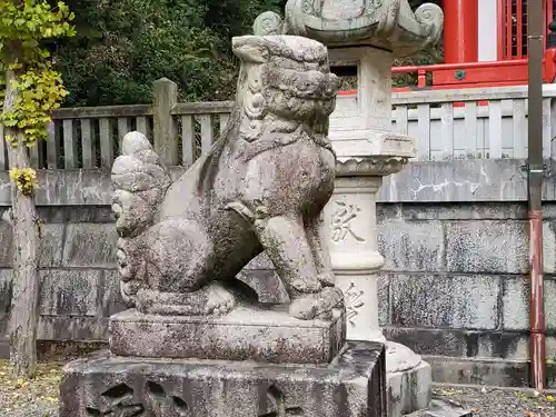 礒宮八幡神社の狛犬