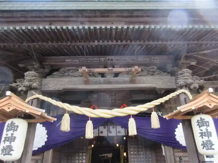 小室浅間神社の本殿・本堂