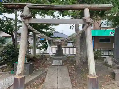 諏訪神社の鳥居