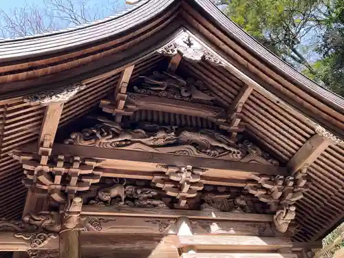 槵觸神社の芸術