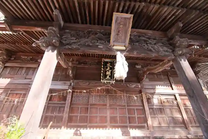 田村大元神社の本殿・本堂