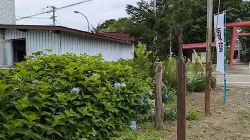 上富良野神社の庭園