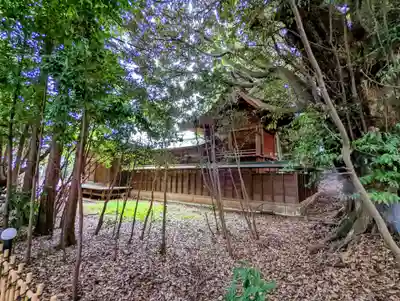 畑子安神社の本殿・本堂