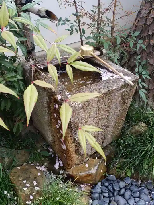 中山寺の手水舎