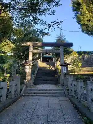 西向天神社の鳥居