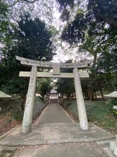 光岡八幡宮の鳥居